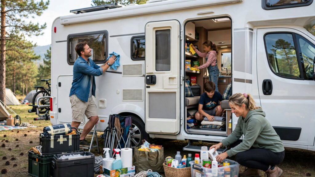 How to Prepare Your Motorhome for a Comfortable Camping Holiday